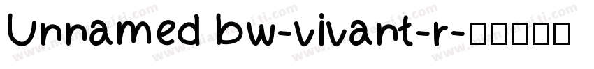 Unnamed bw-vivant-r字体转换
